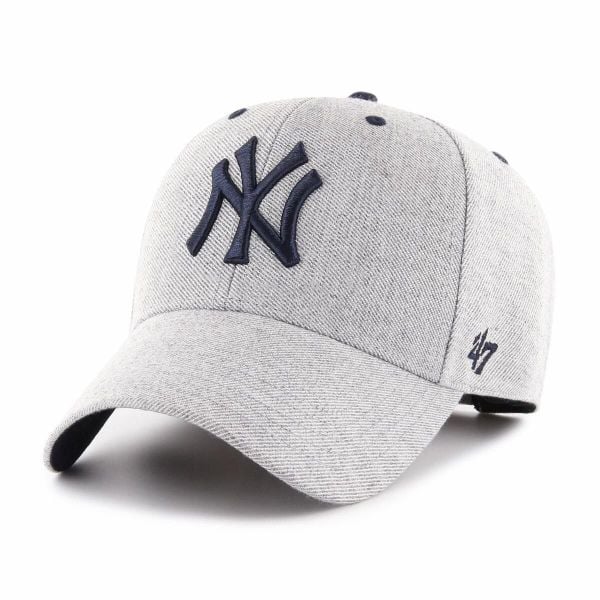 Brand `47 czapka z daszkiem New York Yankees Storm Cloud szara OSFM. Szare czapki z daszkiem 47 Brand, bez wzorów. Za 179.00 zł.