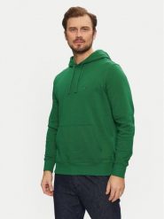 Tommy Hilfiger Bluza Essential MW0MW37235 Zielony Regular Fit. Zielone bluzy Tommy Hilfiger, m, bez wzorów, z bawełny, bez kaptura. Za 429.99 zł.