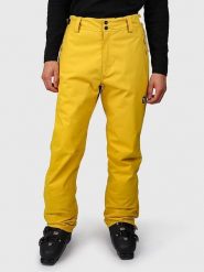 Brunotti Spodnie narciarskie "Footrail" w kolorze żółtym rozmiar: M. Żółte spodnie narciarskie i snowboardowe Brunotti, m, bez wzorów, narciarskie. Za 228.38 zł.