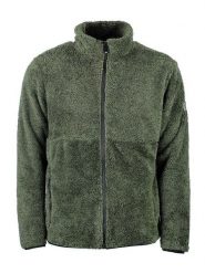 Peak Mountain Kurtka polarowa "Chef" w kolorze zielonym rozmiar: XL. Zielone kurtki Peak Mountain, xl, bez wzorów, z polaru, bez kaptura. Za 139.20 zł.