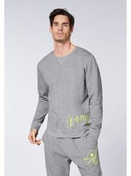 Chiemsee Bluza "Marshall" w kolorze szarym rozmiar: M. Szare bluzy Chiemsee, m, bez wzorów, z bawełny, bez kaptura. Za 96.83 zł.