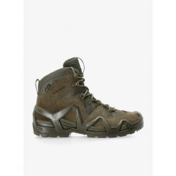 Buty trekkingowe męskie Lowa Zephyr Mk2 Gtx Mid. Zielone buty turystyczne Lowa, bez wzorów, z materiału, za kostkę, bez zapięcia, trekkingowe. Za 1,030.00 zł.