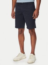 BOSS Szorty materiałowe Chino 50559292 Granatowy Slim Fit. Niebieskie szorty Boss, m, bez wzorów, z bawełny. Za 449.99 zł.