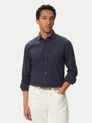 Tommy Hilfiger Koszula Gmd MW0MW43298 Granatowy Regular Fit. Niebieskie koszule Tommy Hilfiger, m, bez wzorów, z bawełny, bez kołnierzyka, bez ramiączek. Za 369.99 zł.