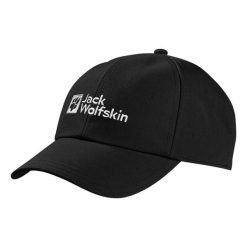 Czapka z daszkiem Jack Wolfskin Baseball Cap. Czarne czapki z daszkiem Jack Wolfskin, na wiosnę, bez wzorów. Za 118.20 zł.