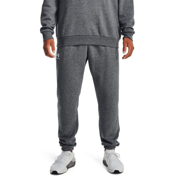 Dres męski Under Armour Essential Fleece Jogger Szary Szary 2xl. Szare joggery i bojówki Under Armour, m, bez wzorów, z bawełny, sportowe. Za 334.99 zł.