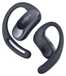 Shokz OpenFit Air Black. Czarne słuchawki douszne Aftershokz. Za 479.00 zł.