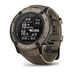 Zegarek sportowy Garmin Instinct 2X Solar Tactical Cayote Tan. Brązowe zegarki GARMIN. Za 1,721.15 zł.