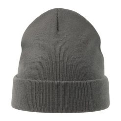 Czapka Unisex Dla Dorosłych Pier Polartech Lined Beanie. Szare czapki zimowe ATLANTIS, bez wzorów. Za 51.99 zł.