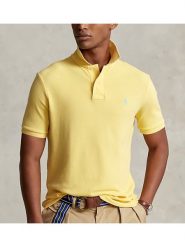 Ralph Lauren Underwear Koszulka polo w kolorze żółtym rozmiar: M. Żółte koszulki polo Ralph Lauren Underwear, m, bez wzorów, z bawełny, bez kołnierzyka, bez ramiączek. Za 283.08 zł.