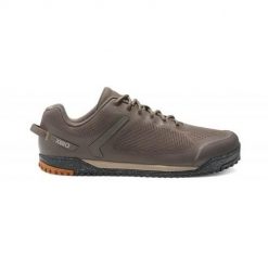 Buty trekkingowe męskie Xero Shoes SBKMMRELM. Brązowe buty trekkingowe XERO SHOES, bez wzorów, z materiału, bez zapięcia. Za 733.00 zł.
