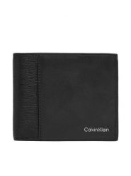 Calvin Klein Portfel Refined Mix Billfold W Coin LV04D1304G Czarny. Czarne portfele CALVIN KLEIN, bez wzorów, ze skóry. Za 329.99 zł.