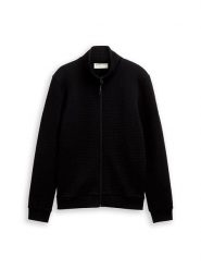 Tom Tailor Kardigan w kolorze czarnym rozmiar: L. Czarne swetry rozpinane Tom Tailor, l, bez wzorów, bez kołnierzyka, bez ramiączek. Za 127.05 zł.