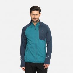 Bluza męska VIKING Birger Man rozpinana. Niebieskie bluzy bez kaptura Viking, l, bez wzorów, z elastanu, bez kaptura. Za 319.90 zł.