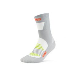 Męskie skarpety sportowe kompresyjne do połowy łydki PRO Run Ultralight CEP. Szare odzież kompresyjna CEP, bez wzorów. Za 114.00 zł.