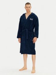 EA7 Emporio Armani Szlafrok 7M000441 AF14014 UB102 Granatowy. Niebieskie szlafroki EA7 Emporio Armani, m, bez wzorów, z bawełny, bez ramiączek, bez kaptura. Za 499.99 zł.