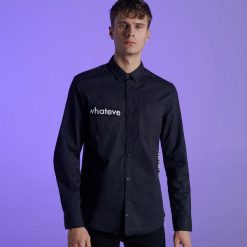 Koszula z kolekcji Whatever - Czarny. Koszule marki Cropp. W wyprzedaży za 49.99 zł.