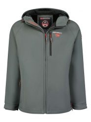 Geographical Norway Kurtka softshellowa "Takito" w kolorze antracytowym rozmiar: S. Czarne kurtki outdoor i hardshell Geographical Norway, s, bez wzorów, bez kaptura. Za 184.46 zł.