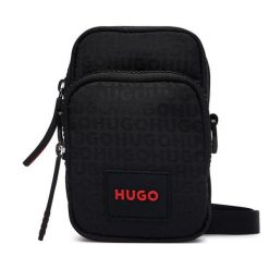 Saszetka HUGO. Czarne torby na ramię Hugo, bez wzorów, małe, bez dodatków. Za 399.99 zł.