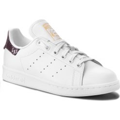Buty adidas - Stan Smith AH2456 Ftwwht/Cblack/Goldmt. Białe buty sportowe casual marki Adidas, z materiału. W wyprzedaży za 279.00 zł.
