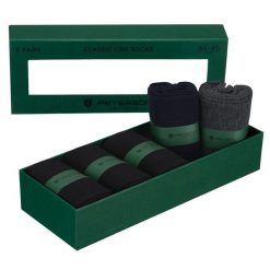 Wielokolorowy zestaw skarpet męskich w rozmiarze 40-45 wykonanych z bawełny i elastanu Peterson PTN SML-S5-40-45-BNG. Skarpety Peterson, bez wzorów, z bawełny. Za 79.99 zł.