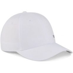 Czapka Puma Ess Bb Cap, Dla obu płci. Białe czapki z daszkiem Puma, bez wzorów, z poliesteru. Za 48.99 zł.