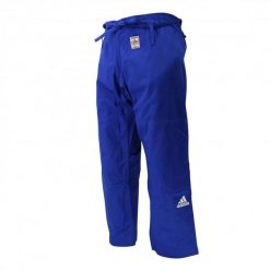 Skarpety Judogi adidas IJF. Niebieskie skarpety Adidas, bez wzorów, z bawełny. Za 346.50 zł.