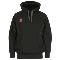 Bluza z kapturem Gray-Nicolls Storm. Czarne bluzy z kapturem GRAY-NICOLLS, xs, bez wzorów, z bawełny, z kapturem. Za 262.50 zł.