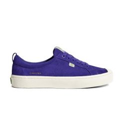 Trampki zamszowe Cariuma OCA Low Liberty Purple Suede. Fioletowe trampki CARIUMA, bez wzorów, bez zapięcia. Za 499.99 zł.