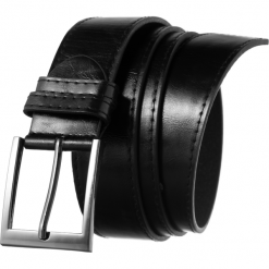 Pasek czarny unisex eco Cavaldi BOM-PS1 BLACK. Czarne paski 4U Cavaldi, bez wzorów, ze skóry ekologicznej, biznesowe. Za 14.99 zł.