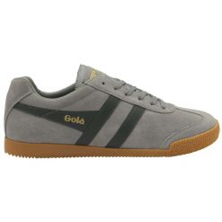 Sneakersy Gola Harrier. Szare buty sportowe casual Gola, bez wzorów, bez zapięcia. W wyprzedaży za 365.00 zł.