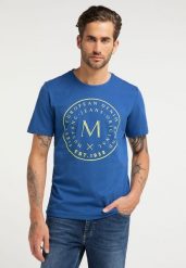 T-SHIRT MĘSKI MUSTANG Alex C Print LIMOGES 1009020 5235. T-shirty Mustang, m, bez wzorów, bez kołnierzyka, bez ramiączek. W wyprzedaży za 39.99 zł.