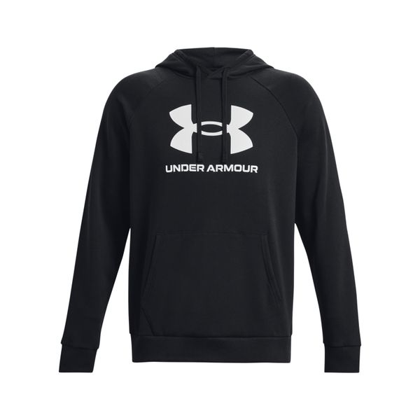 Bluza z kapturem Under Armour Rival Fleece Logo. Białe bluzy z kapturem Under Armour, m, bez wzorów, z kapturem. Za 292.00 zł.