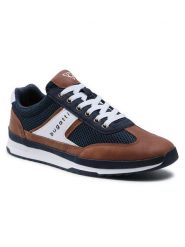 Bugatti Sneakersy 321-A3A01-6959-4163 Brązowy. Brązowe buty sportowe casual Bugatti, bez wzorów, ze skóry, bez zapięcia. Za 269.99 zł.
