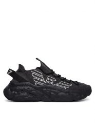 EA7 Emporio Armani Sneakersy 7X000600 AF22912 Czarny. Czarne buty sportowe casual EA7 Emporio Armani, bez wzorów, z materiału, bez zapięcia. Za 1,059.00 zł.