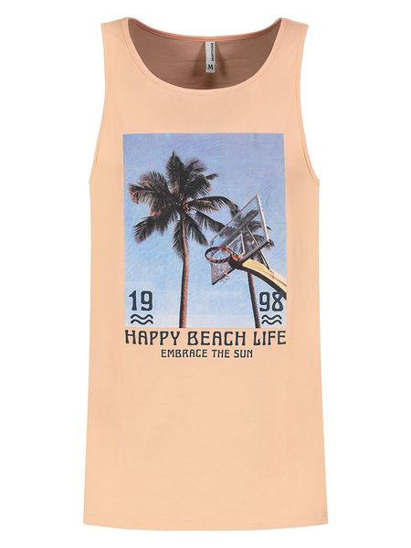 Eight2Nine Top w kolorze pomarańczowym rozmiar: XL. Pomarańczowe bezrękawniki Eight2Nine, xl, bez wzorów, z bawełny, bez kołnierzyka, bez ramiączek. Za 48.62 zł.