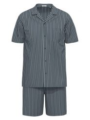 Seidensticker Piżama w kolorze granatowo-szarym rozmiar: 48. Niebieskie piżamy Seidensticker, bez wzorów, z bawełny, bez ramiączek. Za 152.99 zł.