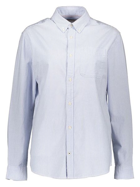 Jack & Jones Koszula "Classic" - Slim fit - w kolorze biało-błękitnym rozmiar: XL. Białe koszule Jack & Jones, xl, bez wzorów, z bawełny, bez kołnierzyka, bez ramiączek. Za 74.46 zł.