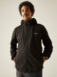Regatta Kurtka softshellowa "Tredmoor" w kolorze czarnym rozmiar: M. Czarne kurtki outdoor i hardshell Regatta, m, bez wzorów, bez kaptura. Za 159.21 zł.