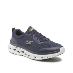 Buty sneakers Męskie Skechers. Niebieskie buty do biegania Skechers, bez wzorów, bez zapięcia, do biegania, skechers sport. Za 283.99 zł.