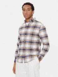 Tommy Hilfiger Koszula Hero MW0MW40473 Beżowy Regular Fit. Brązowe koszule Tommy Hilfiger, m, bez wzorów, z bawełny, bez kołnierzyka, bez ramiączek. Za 409.99 zł.