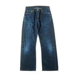 Second life - Levi Strauss Jeansy męskie 501 klasyczne - Jak nowy. Niebieskie sztyblety Levi's®, bez wzorów, z jeansu, bez obcasa, bez zapięcia. Za 127.76 zł.