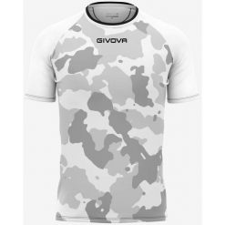Koszulka Givova Army dla mężczyzn XL - Biała/Szara Bawełna. Białe t-shirty sportowe Givova, bez wzorów, z bawełny, bez ramiączek, do biegania. Za 75.66 zł.