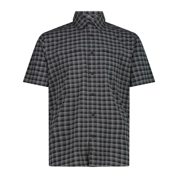 Koszula w kratę CMP. Brązowe koszule CMP, xl, bez wzorów, ze skóry, bez kołnierzyka, bez ramiączek. Za 239.00 zł.