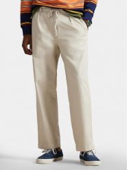 Polo Ralph Lauren Spodnie materiałowe 710P03052505 Beżowy Regular Fit. Brązowe spodnie materiałowe Polo Ralph Lauren, m, bez wzorów, z bawełny. Za 819.99 zł.