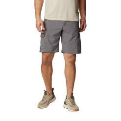 Spodenki trekkingowe męskie Columbia Silver Ridge Utility Cargo. Czarne szorty Columbia, m, bez wzorów, sportowe. Za 219.99 zł.