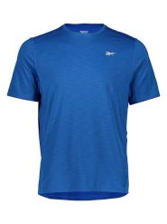 Reebok Koszulka sportowa "Solid Athlete" w kolorze niebieskim rozmiar: XL. Niebieskie t-shirty sportowe Reebok, bez wzorów, z materiału, bez ramiączek, outdoorowe. Za 75.16 zł.