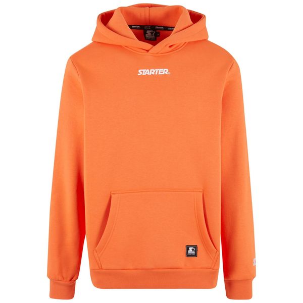 Bluza z kapturem z małym logo Starter Essential. Brązowe bluzy Starter, m, bez wzorów, z kapturem. Za 233.50 zł.