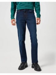 WRANGLER MĘSKIE SPODNIE JEANSOWE TEXAS SLIM MIDNIGHT RODEO 112358219 W12S017433. Białe jeansy Lee, l. Za 229.99 zł.