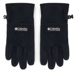 Rękawiczki Męskie Columbia. Czarne rękawiczki Columbia, bez wzorów, z dzianiny. Za 149.99 zł.